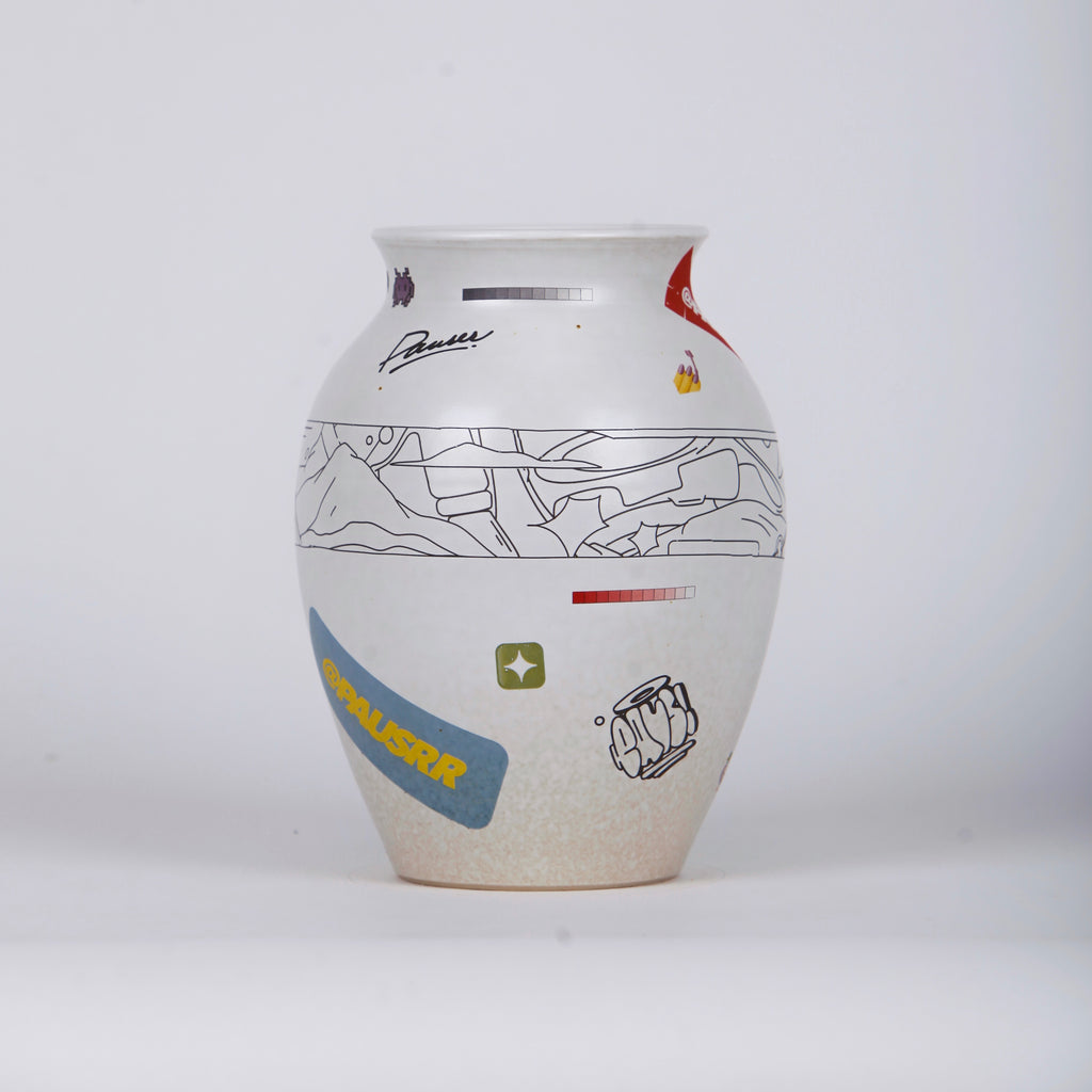 digital ceramics vase original front