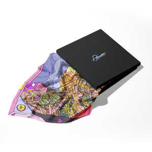 Designer Luxury Silk Scarf Package