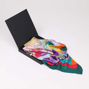 Designer Scarf Silk Original Luxury Box