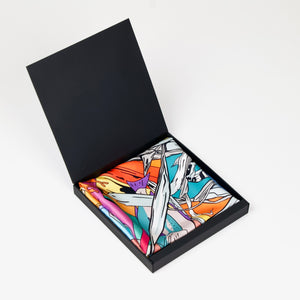 Luxury Designer Silk Scarf Box